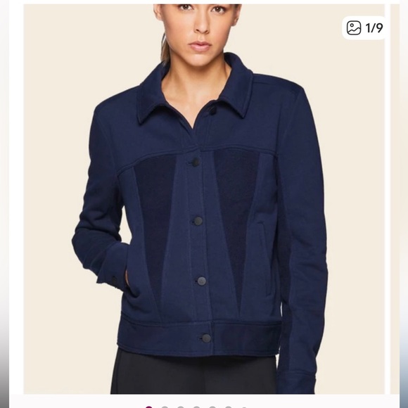Alala Jackets & Blazers - ALALA zephyr jacket. Navy. Size M. NWT